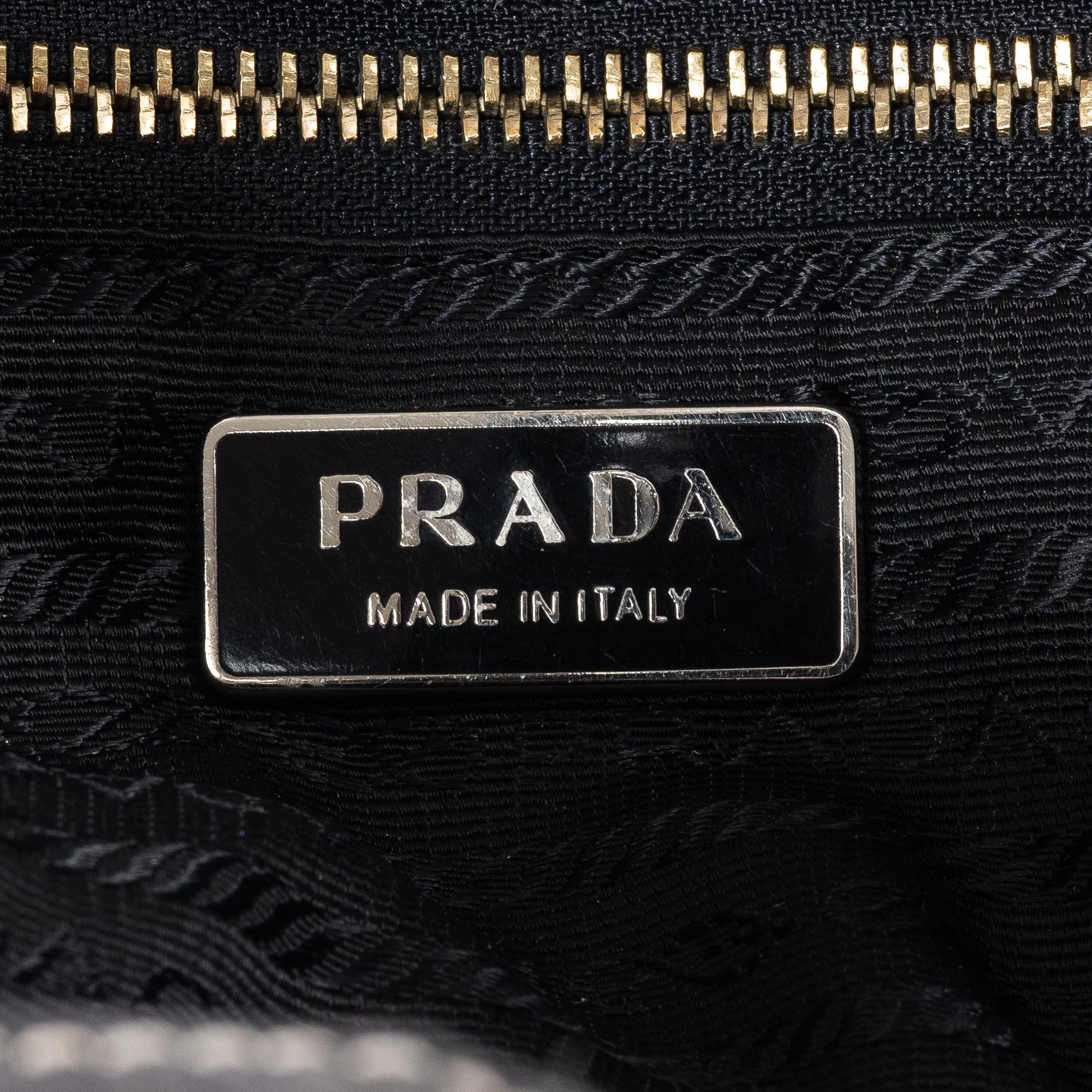 Prada, tote bag.