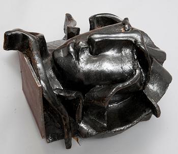 A Hertha Hillfon glazed stoneware sculpture.