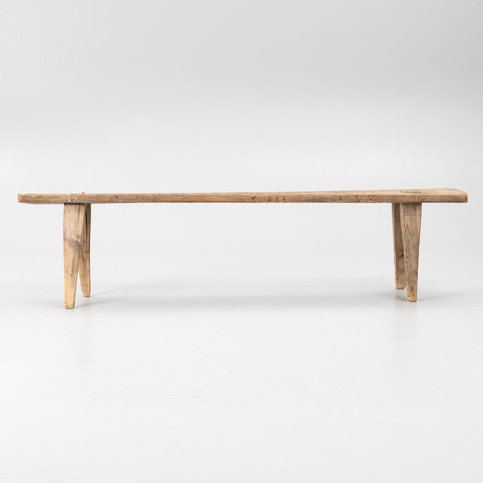 A bench, late 19th century.