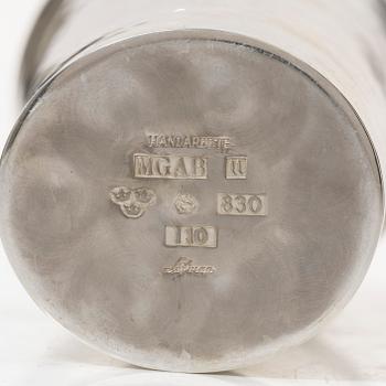 Eric Löfman, trophy, silver, MGAB, 1983.