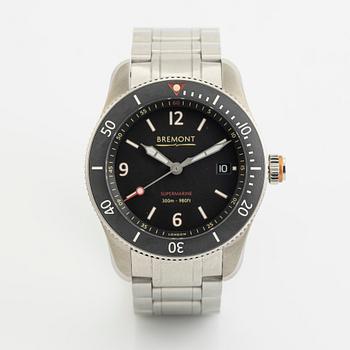 Bremont, Supermarine, wristwatch, 40 mm.