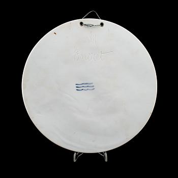 VÄGGRELIEF, parian, Royal Copenhagen, 1900-tal.