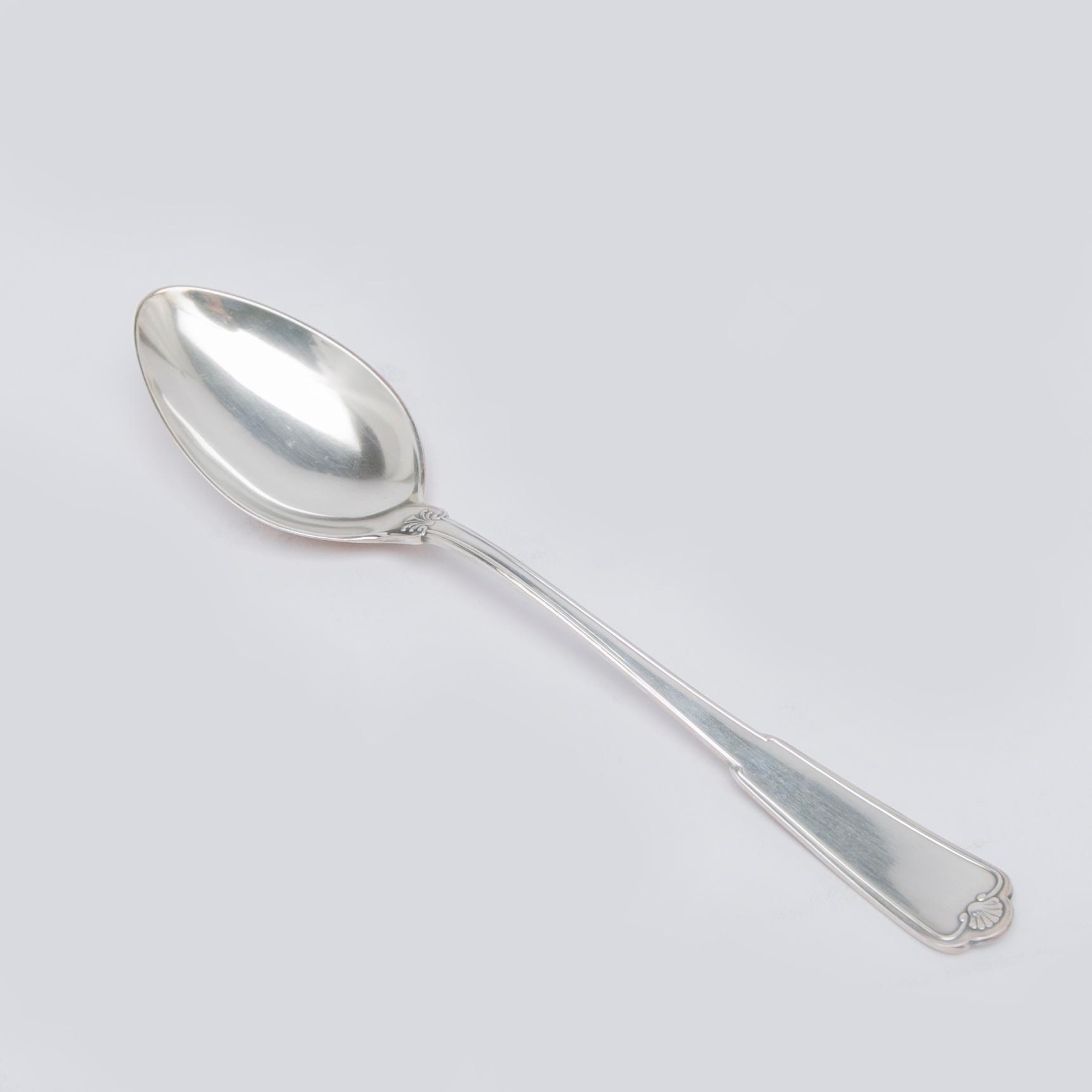 W.A. Bolin, bestickuppsättning, 89 delar, silver, Stockholm 1938, gammal Fransk.