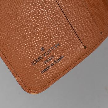 LOUIS VUITTON, two monogram canvas wallets.