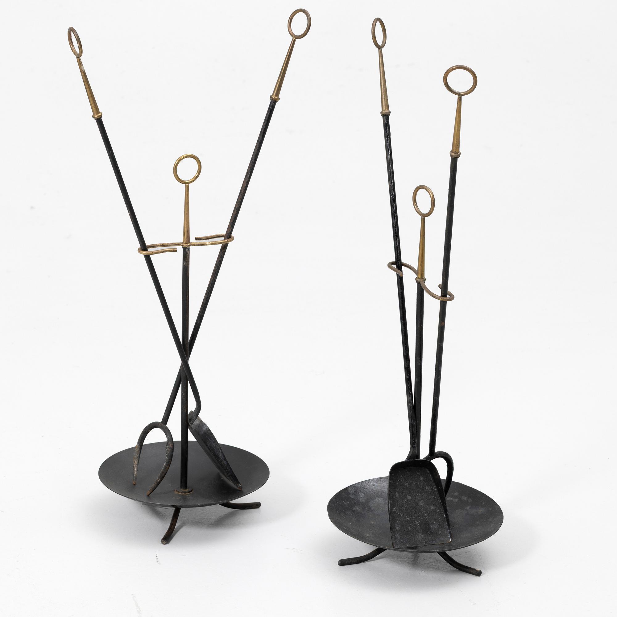 Gunnar Ander, Brasset, 2 par, Ystad Metall, 1900-talets andra hälft.