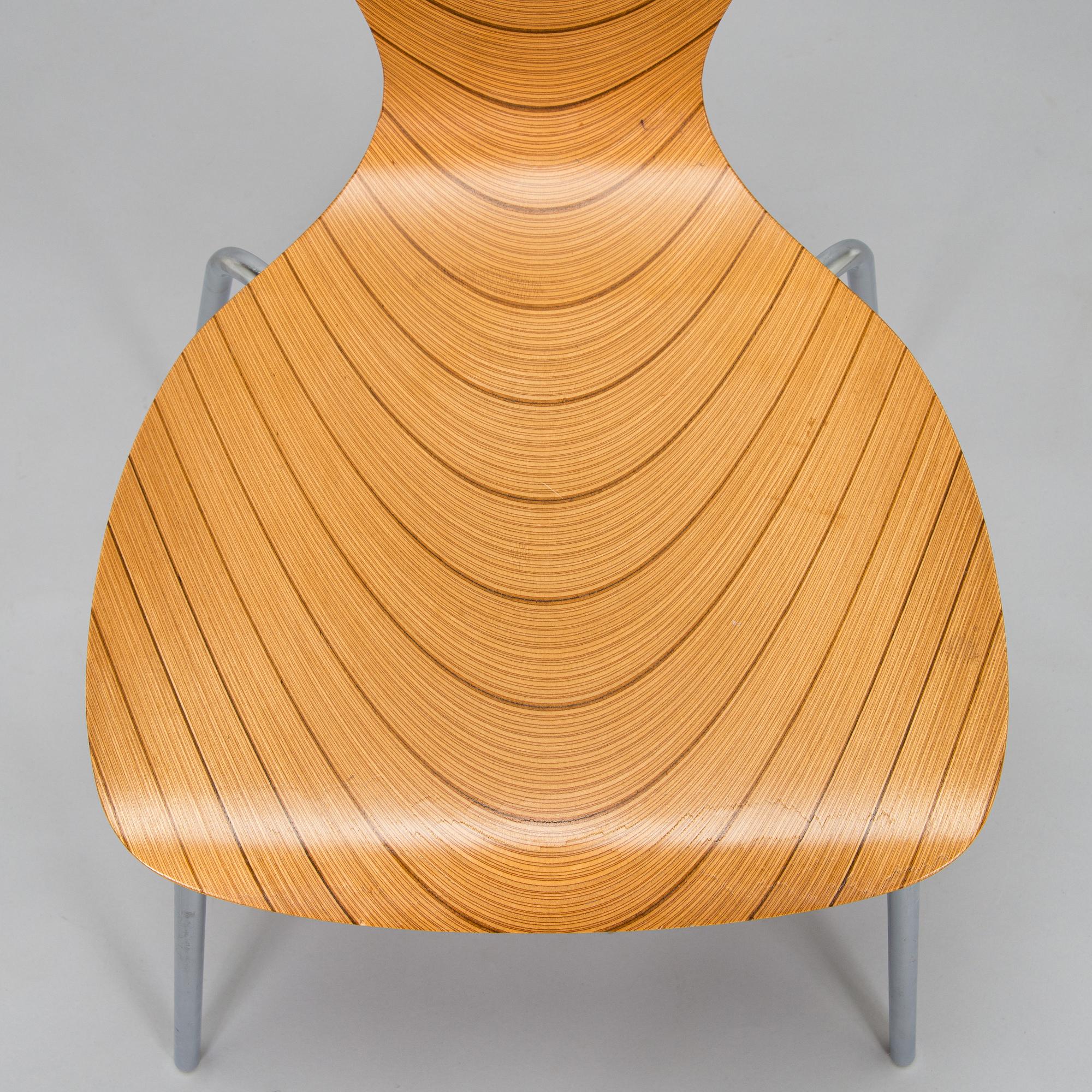 Tapio Wirkkala, a mid-20th century 'Nikke' chair for Asko Finland.