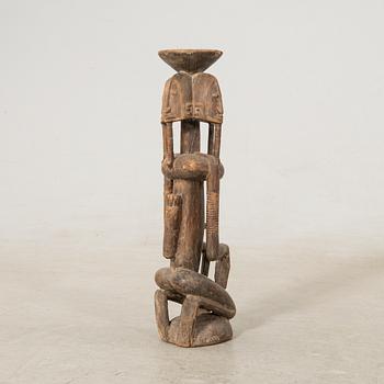 Skulptur, sk. Dogonfigur, Mali 1900-talets mitt.