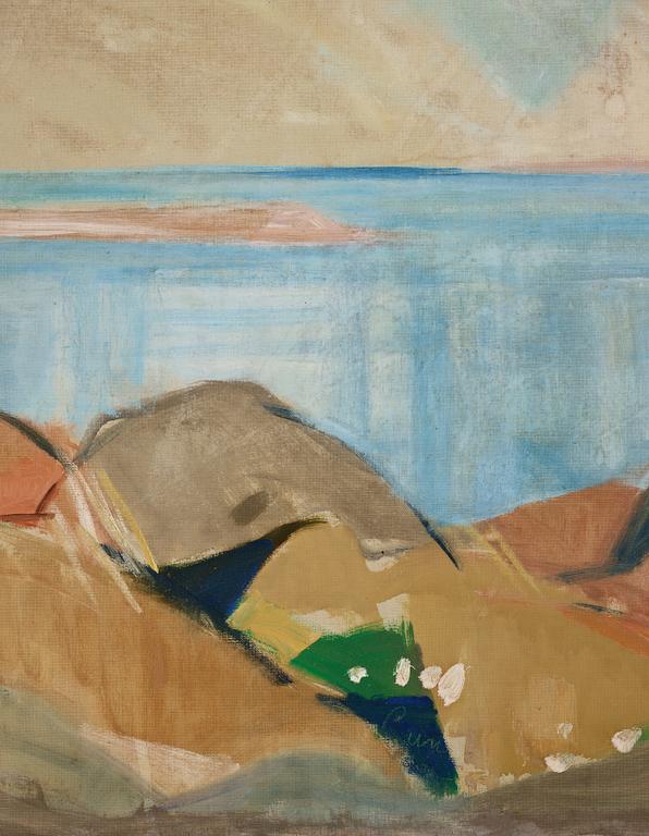 Carl Gunne, "Cliffs and Sea".