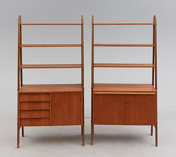 BOKHYLLOR, 1 par, 1900-talets mitt.