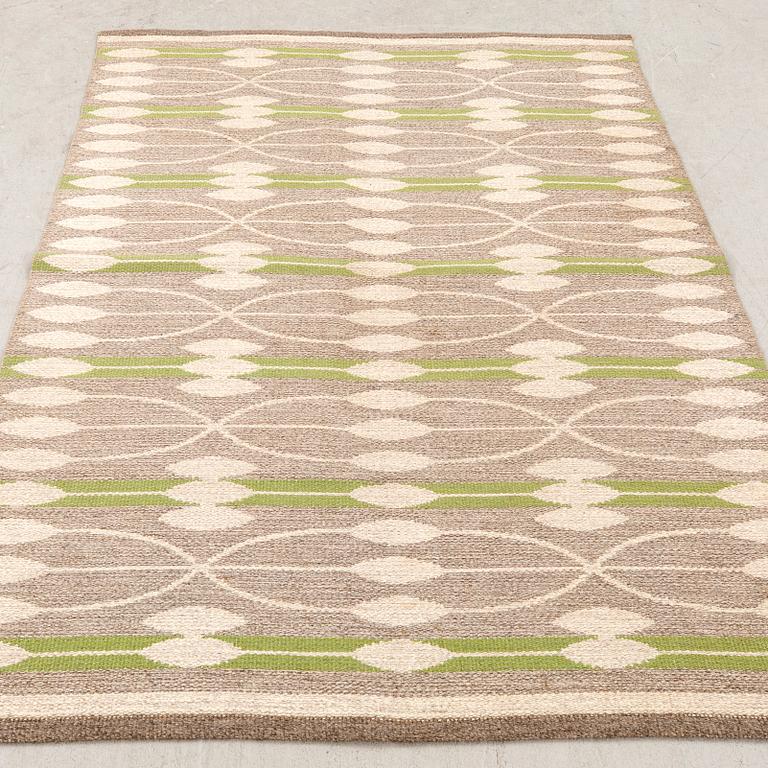Monalill Larsson, flat weave wool carpet Kasthall approx. 195x133 cm 1950's/60's.