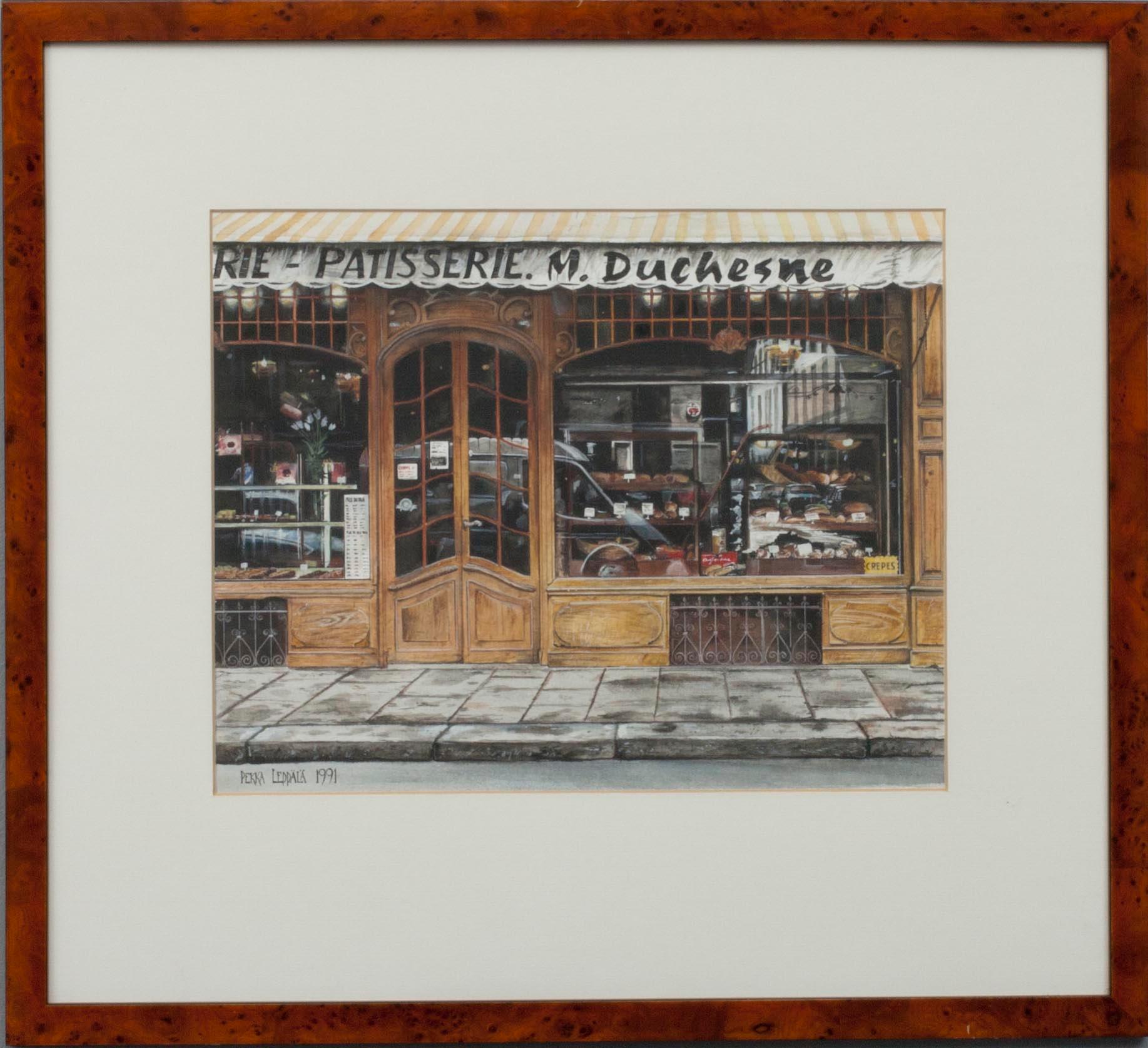 PEKKA LEPPÄLÄ, akvarell, signerad och daterad 1991.