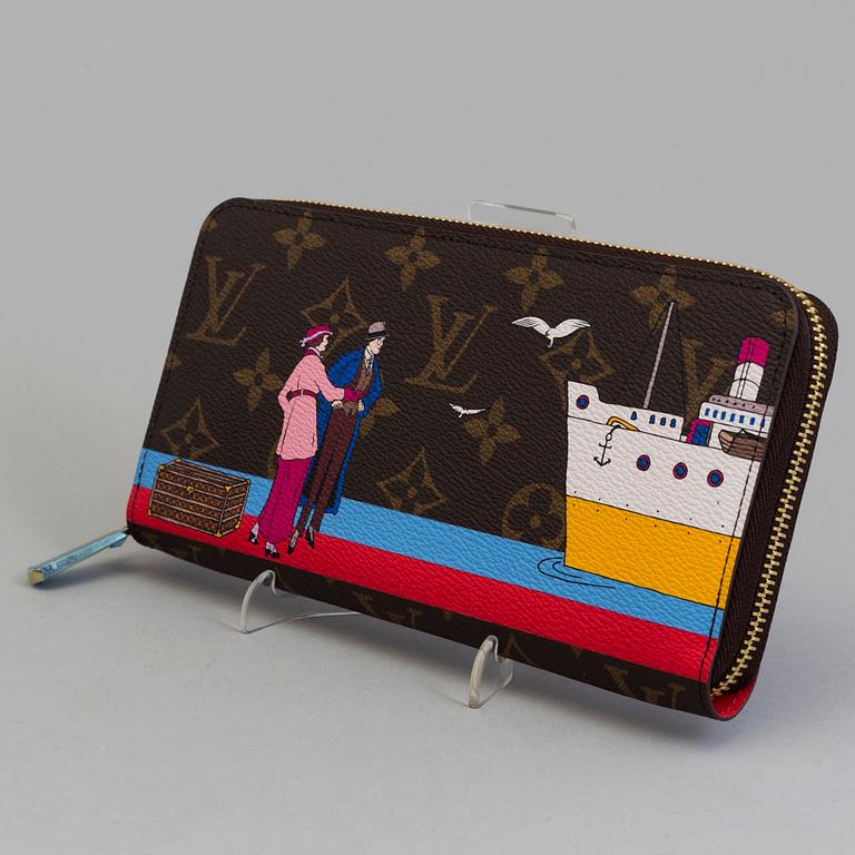 WALLET, "Zippy Wallet" Louis Vuitton, Cruise collection 2016.