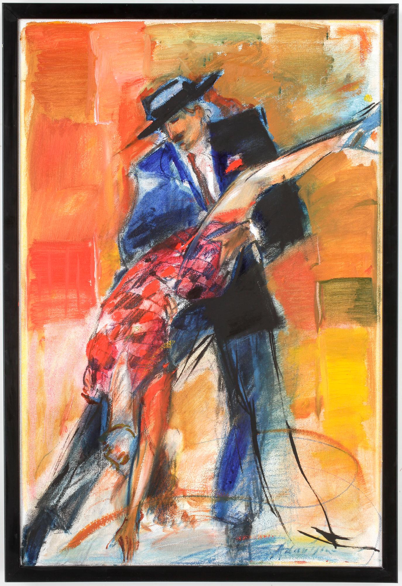 BO ÅKE ADAMSSON, olja på duk, signerad.