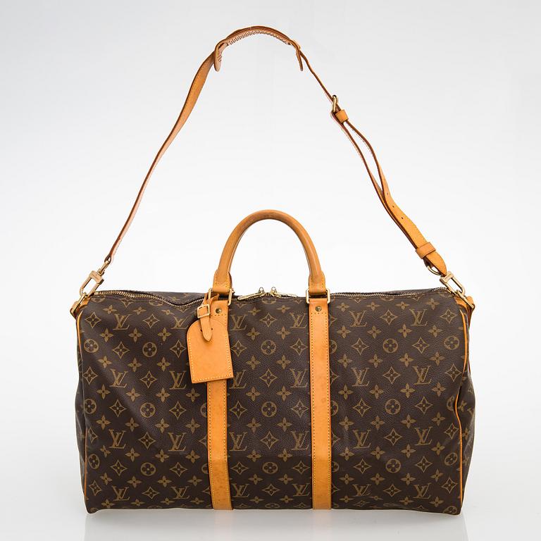 Louis Vuitton, "Keepall 50 Bandoulière", väska.