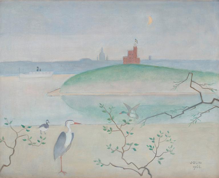 Einar Jolin, View over Kastellholmen, Stockholm.