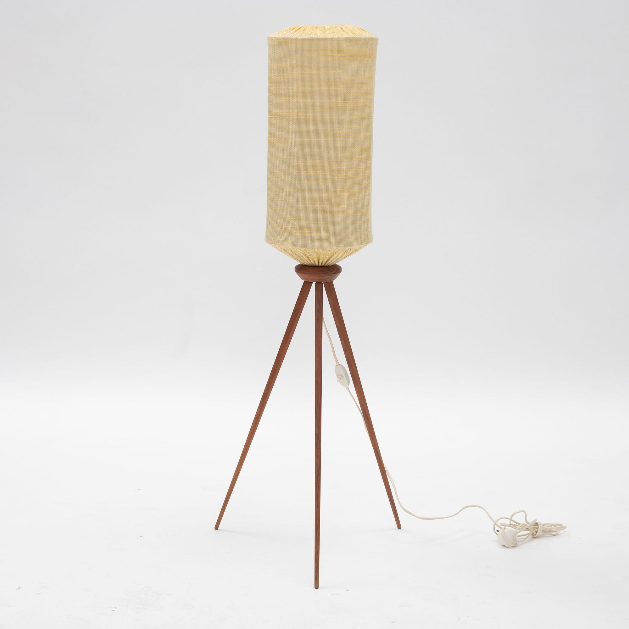 Floor lamp, third quarter of the 20th century.