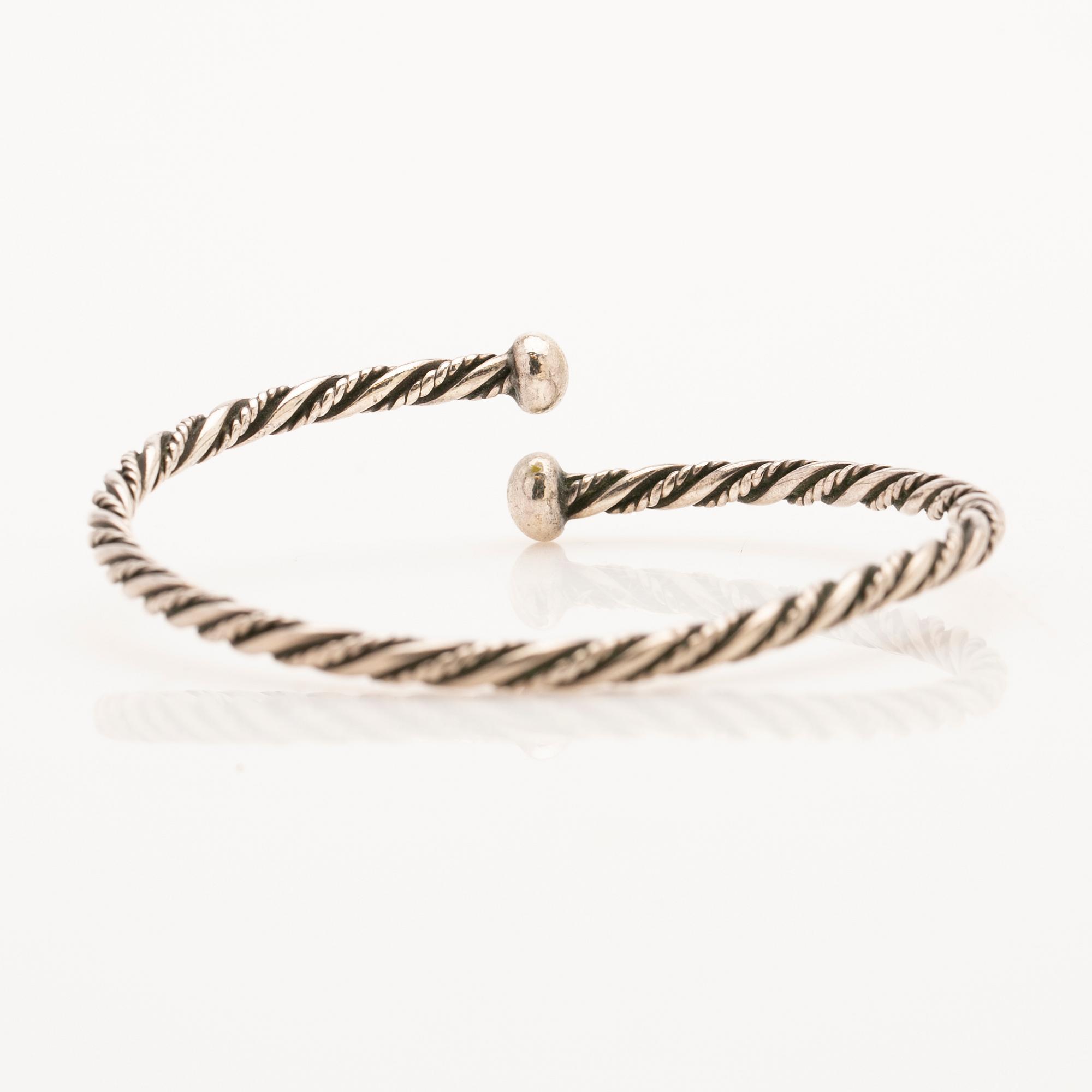 Armring, silver, Danmark.
