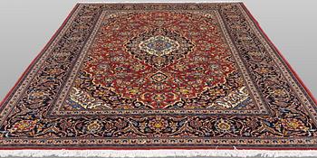 Carpet, Keshan, 308 x 197 cm.