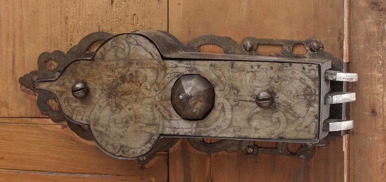 SKÅP, delvis senrenässans/barock, 1600-tal.