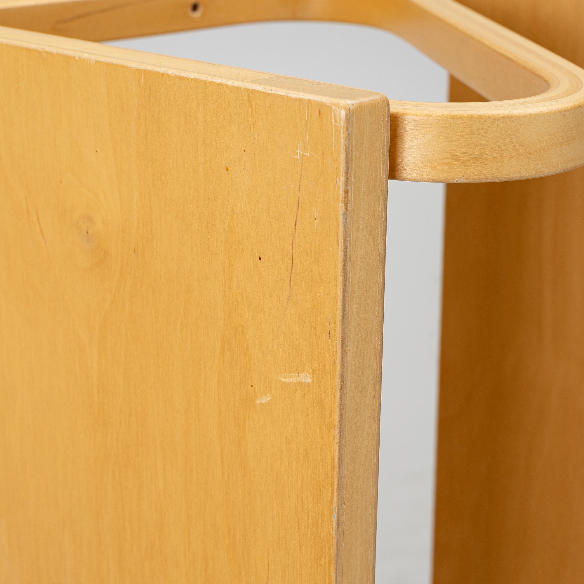 Alvar Aalto, Wall shelves, 3 pcs, model 112A, Artek, Finland.