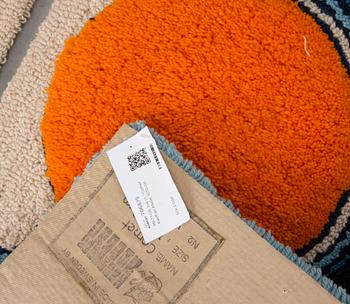 MATTOR, två st, "Comet" Kasthall Atelje, 1970-tal.