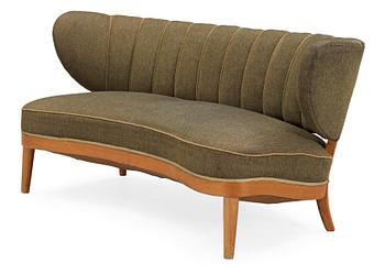 808. An Otto Schulz 'Schulz' sofa by Jio Möbler, Jönköping, Sweden 1940's-50's.