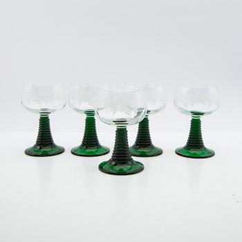 Remmare, glas, 11 st, 1900-tal.