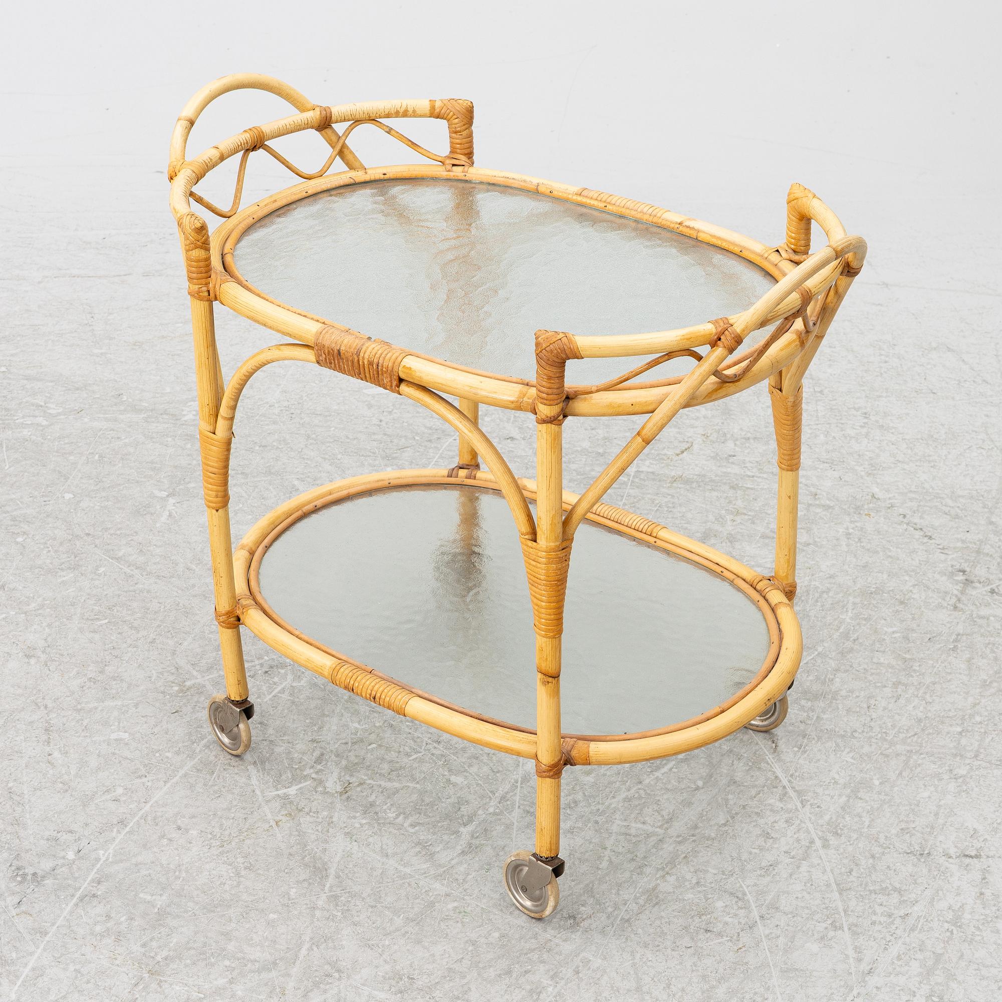 Serving cart, second half of the 20th century.