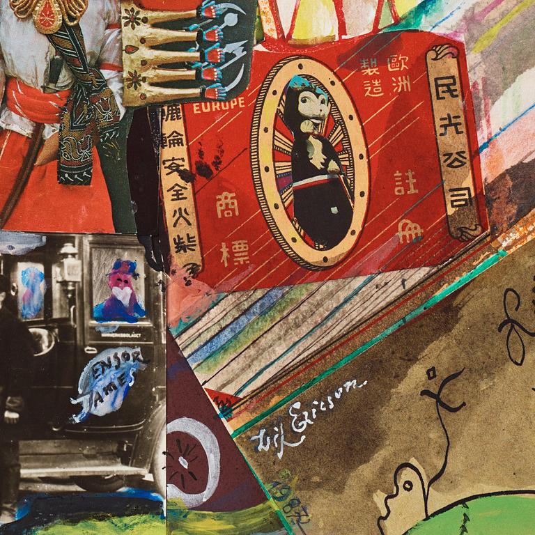 Leif Ericson, Resa med James Ensor.