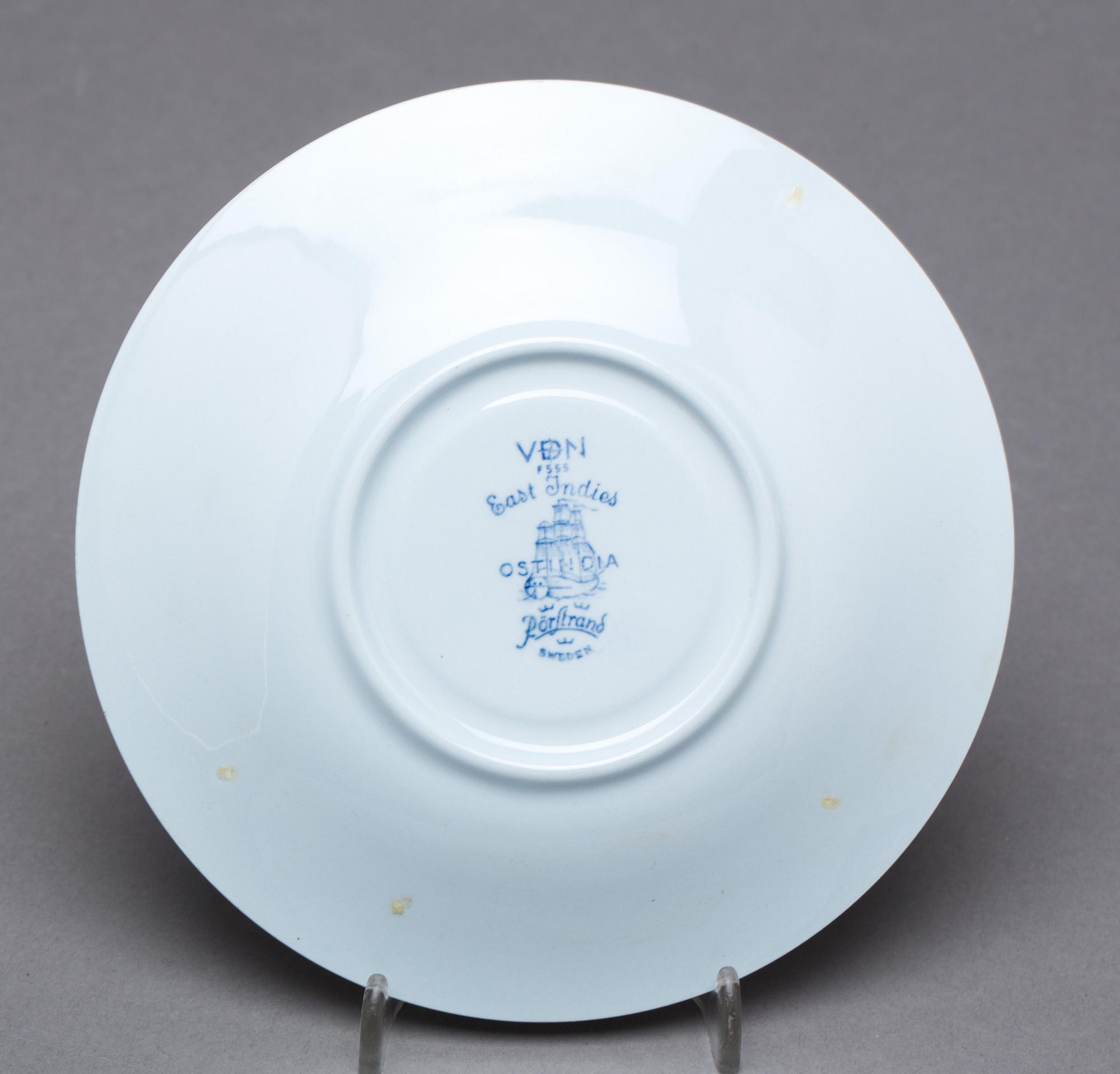 SERVISDELAR, porslin, 17 delar,  "Ostindia", Rörstrand, 1900-talets andra hälft.