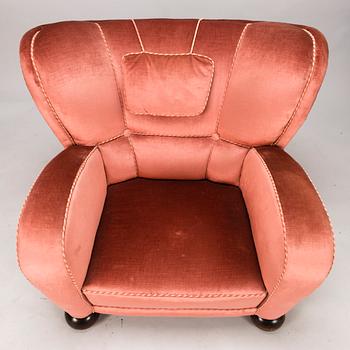 MÄRTA BLOMSTEDT, nojatuoli, Aulanko-malli, suunniteltu 1939.