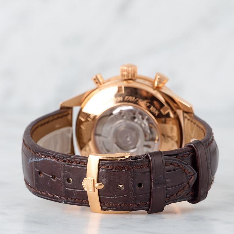 TAG HEUER, Carrera, "Double 55", Chronometer, chronograph, wristwatch, 41,5 mm,