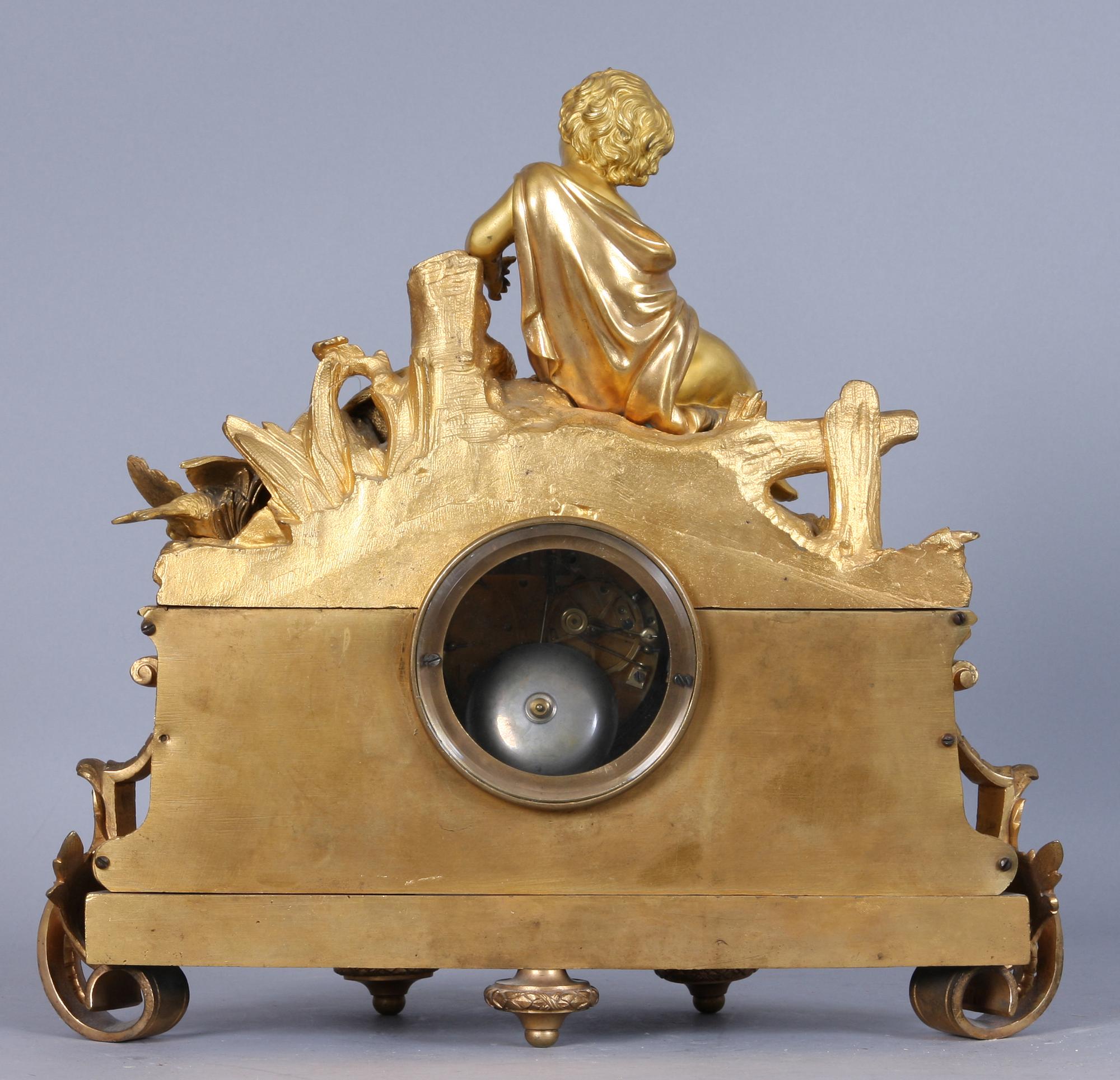 BORDSPENDYL, ny-Louis XVI, trol Frankrike, 1800-talets andra hälft.