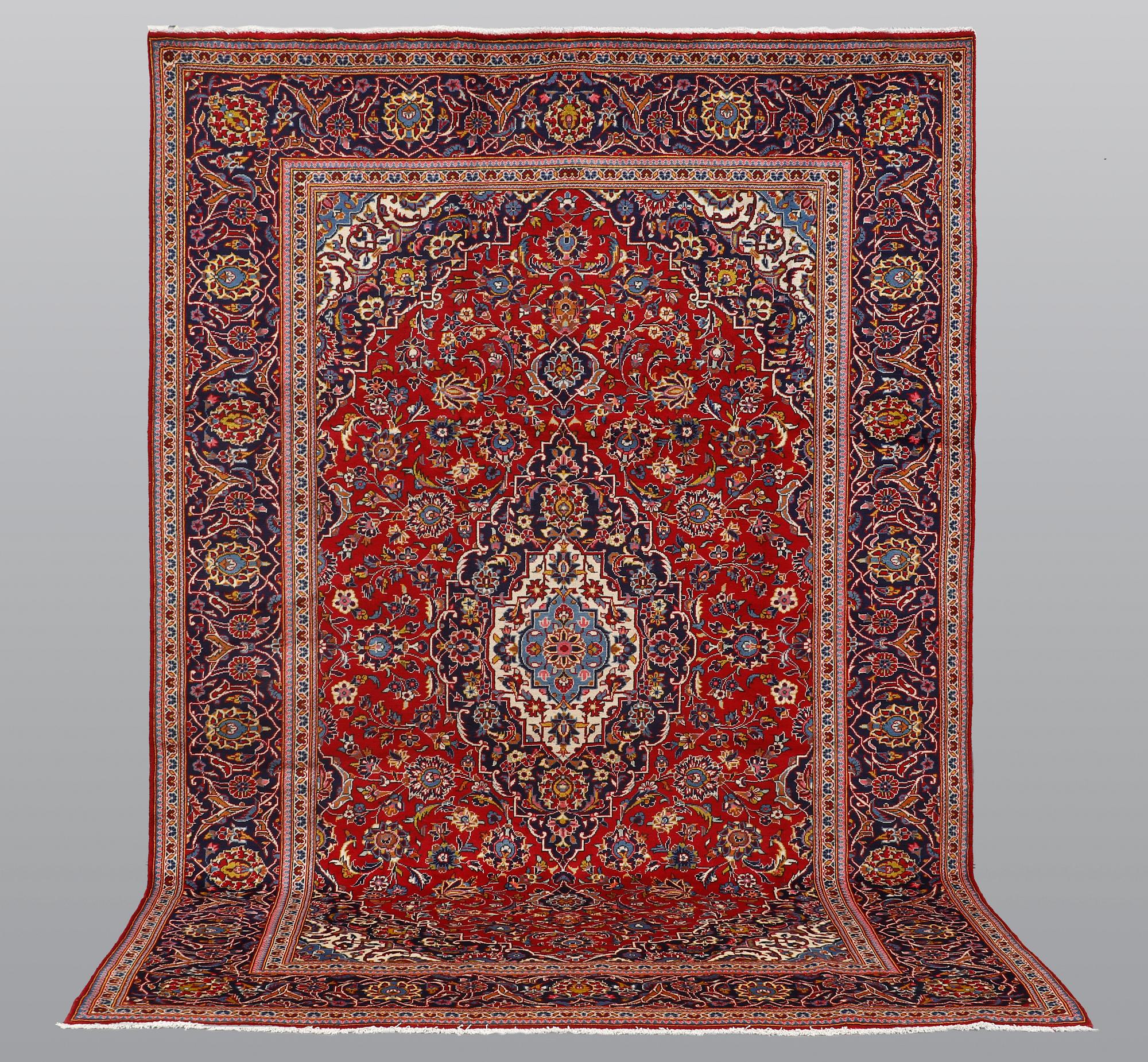 Matto, Kashan, ca 350 x 240 cm.