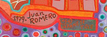 JUAN ROMERO, akryl på duk, signerad och daterad 1979.