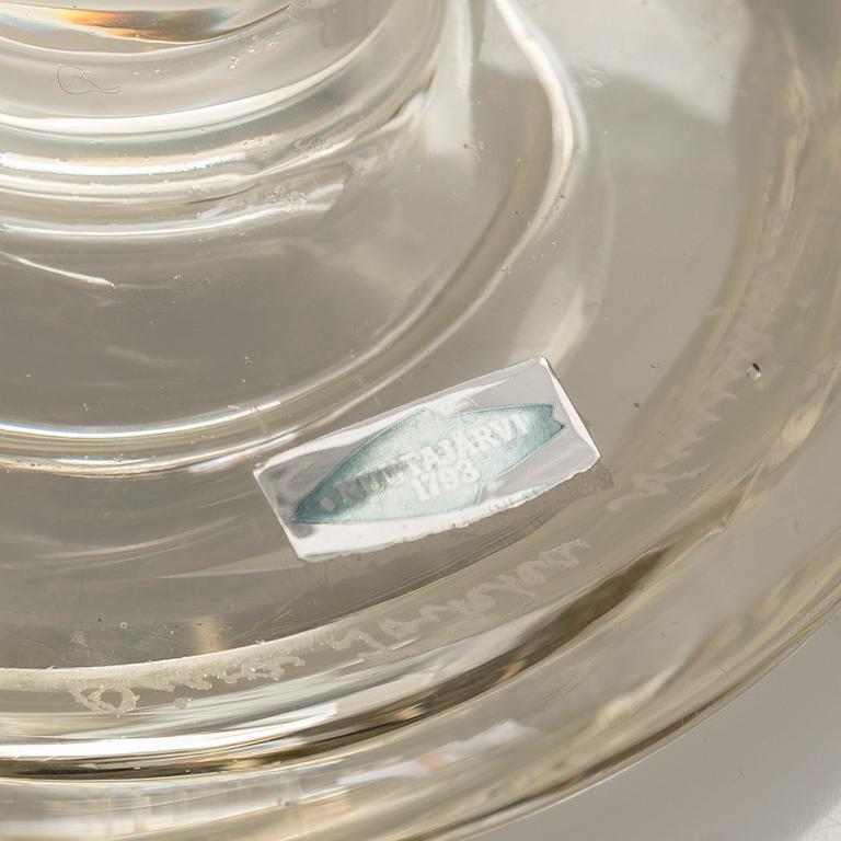 Oiva Toikka, glasskulptur, signerad Oiva Toikka Nuutajärvi Notsjö.