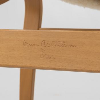 Bruno Mathsson,  fåtöljer, ett par, ”Eva hög”, Dux, 1900-talets slut.