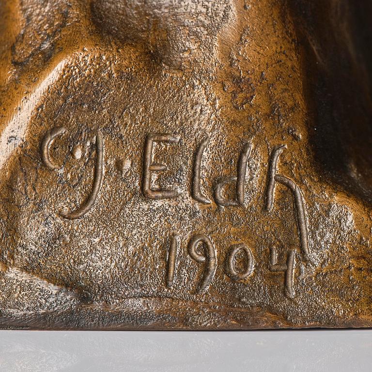 Carl Eldh, "Seated Girl".