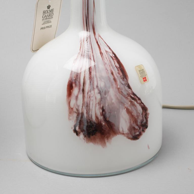 Two table lamps by Michael Bang, model "Symmetrisk", from the second half of the 20th century.