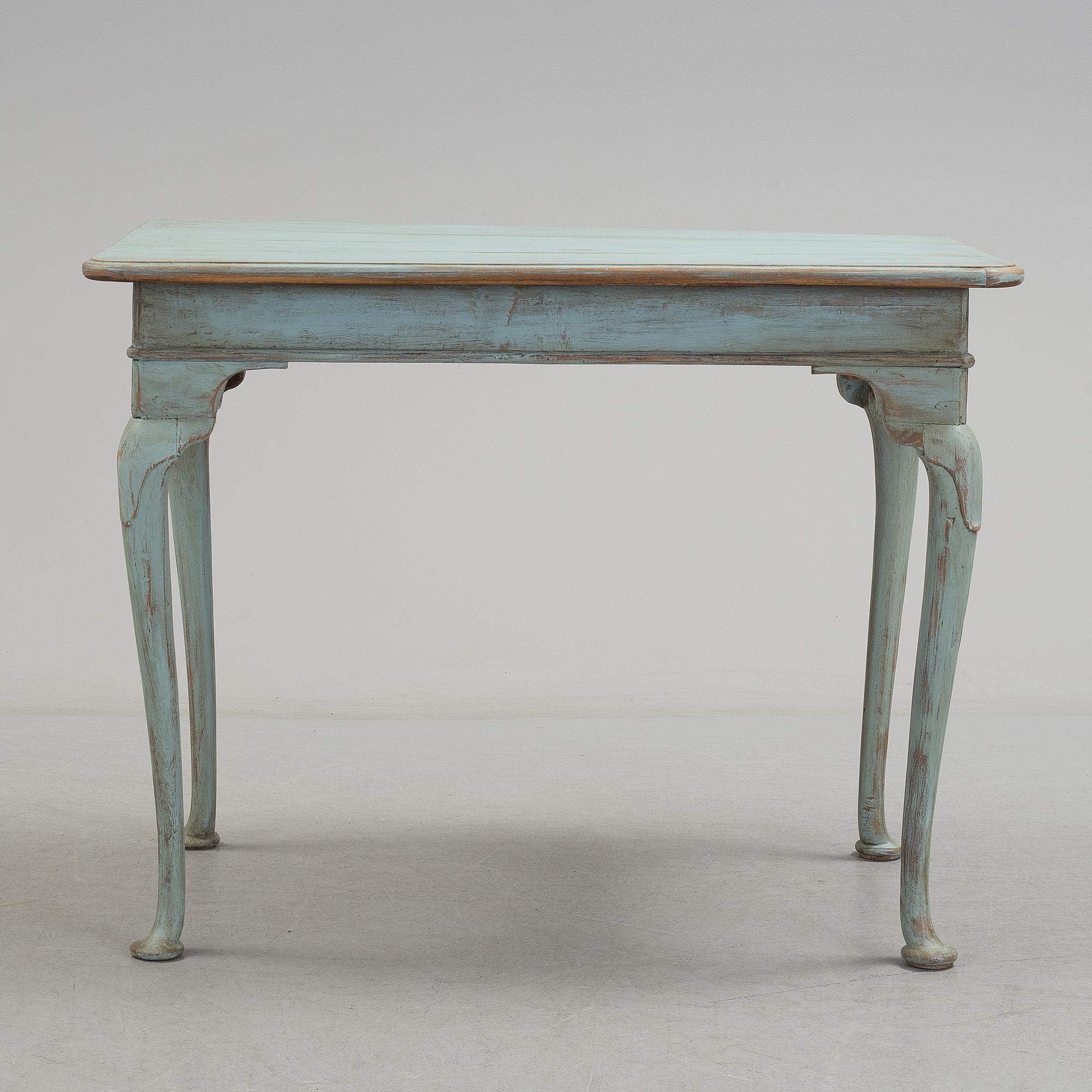 SPELBORD, senbarock, 1700-tal.