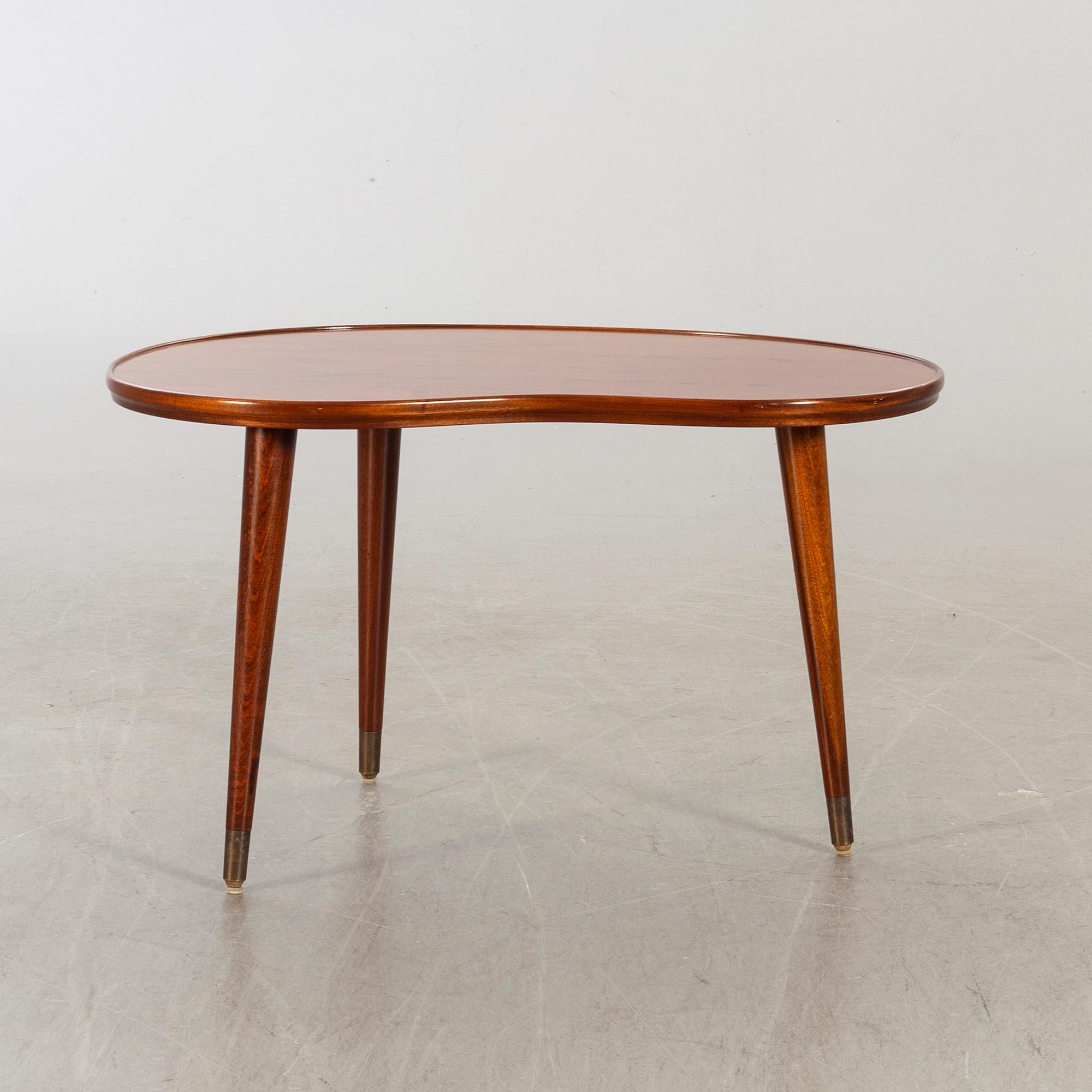 SOFFBORD, mahogny, Swedish modern, 1900-talets mitt.