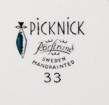 KAROTT samt UPPLÄGGNINGSFAT, "Picknick", Marianne Westman, Rörstrand.