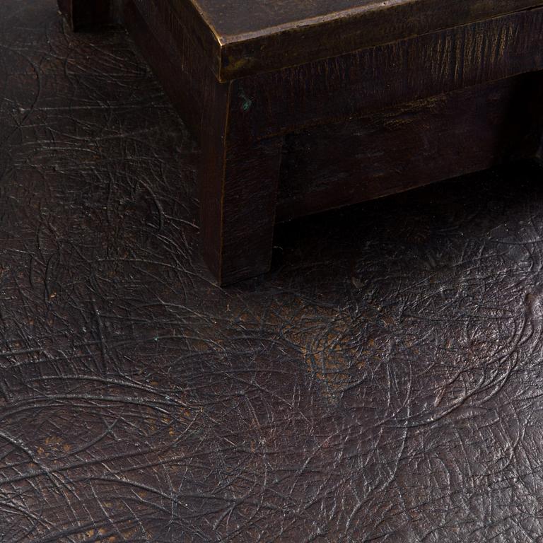 LISS ERIKSSON, a bronze sculpture "Foire du Trone", signed and numbered I/V, fonderi Godard Paris.