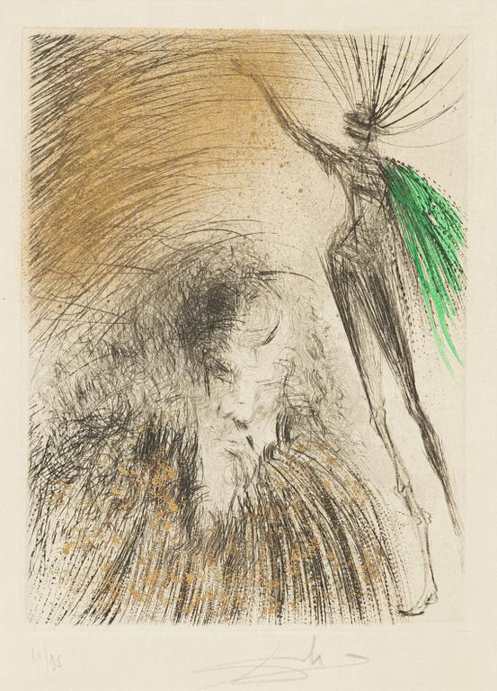 Salvador Dalí, "Vieux Faust".