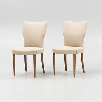 Bertil Fridhagen, a model 'Eugen' dining table, and four chairs from Bodafors, Sweden, 1950's/60's.