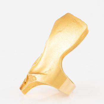 Björn Weckström ring "Sormusten herra" 18K gold, for Lapponia.