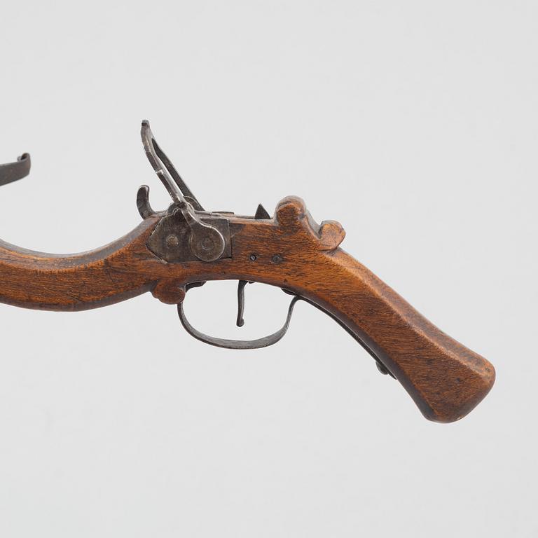 Pistolarmborst, 17/1800-tal.