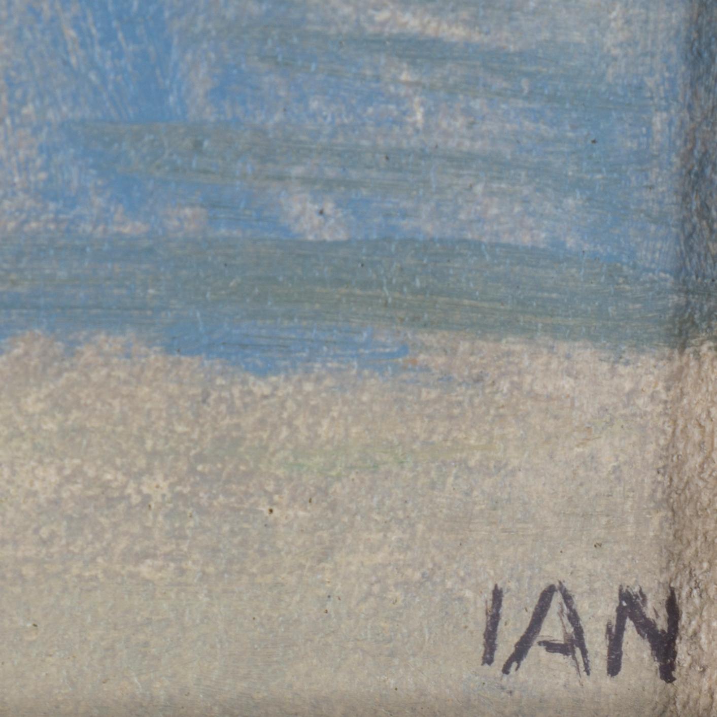 IAN RUSTH, oil on canvas, signed.