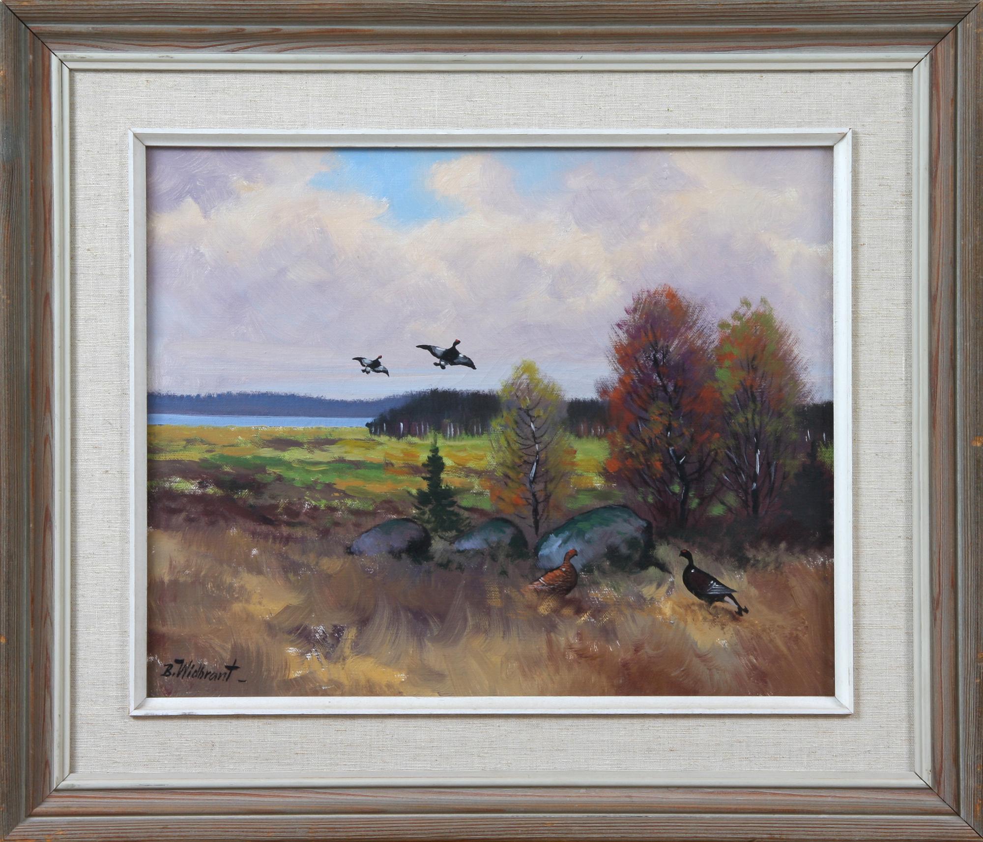 BERTIL WIDBRANDT, olja på duk, 2 st, sign.