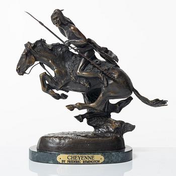 Frederic Sackrider Remington, after. 'The Cheyenne'.